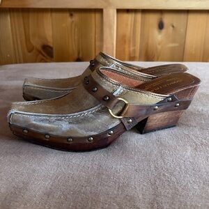Donald J Pliner Western Couture Collection Mules Italy 7